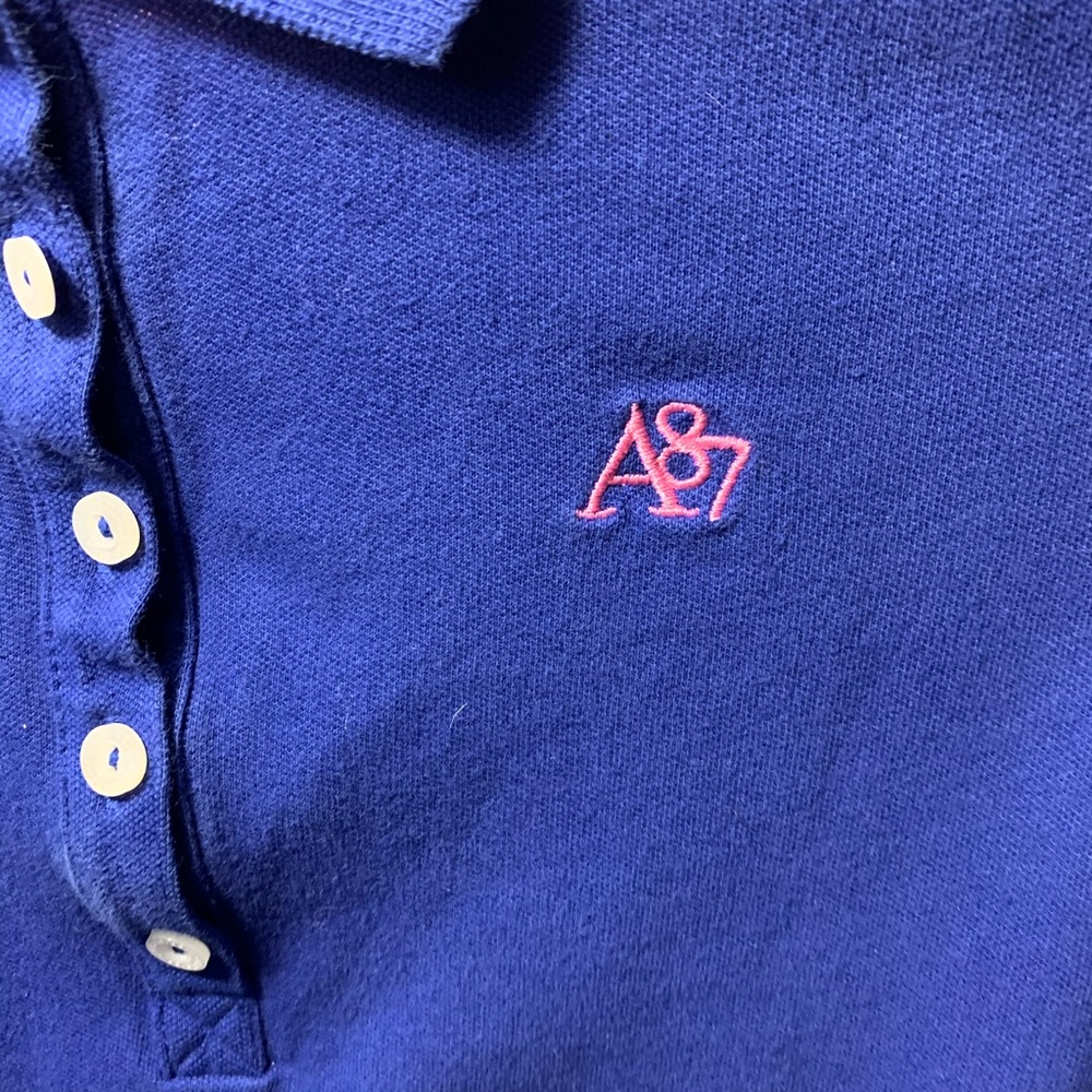 Aeropostale button up collard tee shirt